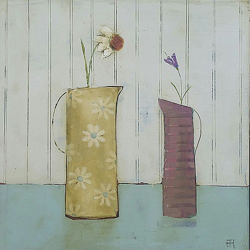 Eithne  Roberts - Two Tall Jugs